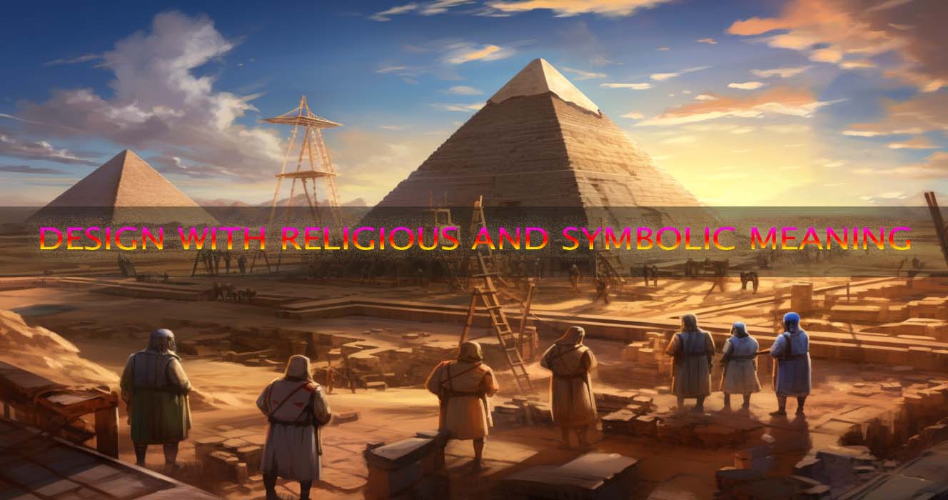 Design with religious and symbolic meaning 
